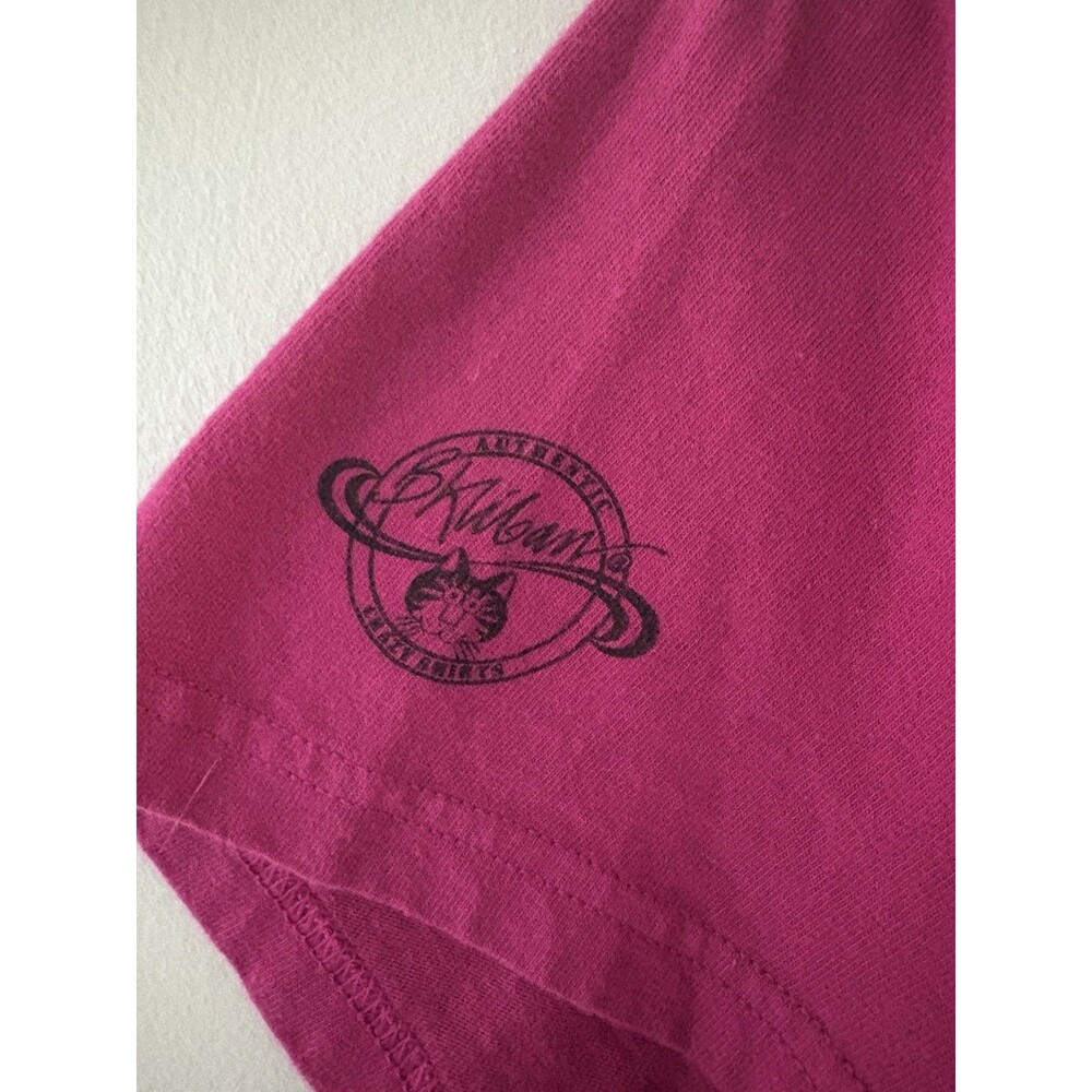 Crazy Shirts Shirt Size XL Magenta Pink Dancing Cats Fun Angel Forest - Picture 4 of 16